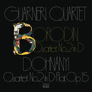 Guarneri Quartet - Borodin String Quartet No. 2 in D Major - Dohnányi String Quartet, Op. 15 (1982/2025) [24/192]