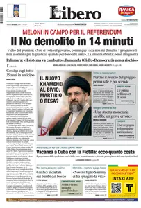 Libero - 10 Marzo 2026