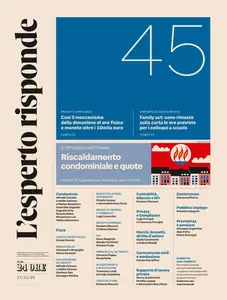 Il Sole 24 Ore L'Esperto Risponde - 17 Novembre 2025