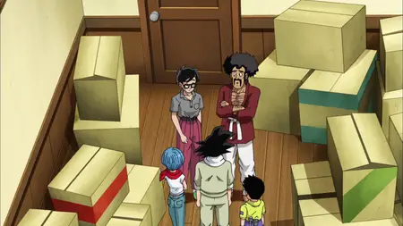 Dragon Ball Super (2015 S02E03 Pan is Born! And Goku Goes on a Training Journey!! ZR