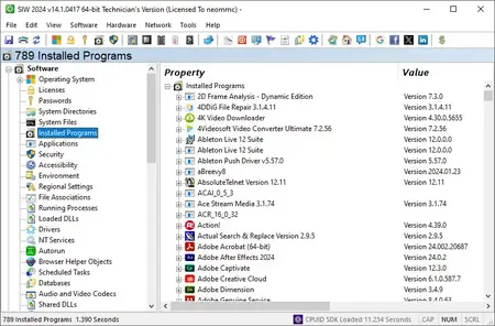 SIW 2024 v14.4.0814 (x64) Technician Multilingual