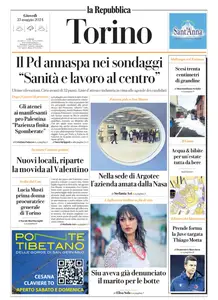 la Repubblica Torino - 23 Maggio 2024