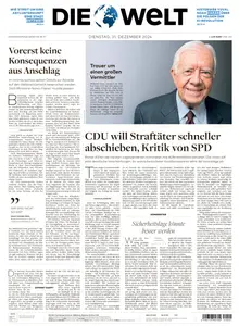 Die Welt - 31 Dezember 2024