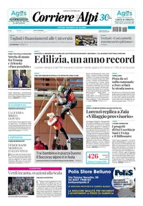 Corriere delle Alpi - 8 Dicembre 2024