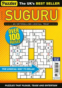 Puzzler Suguru - Issue 136 2024