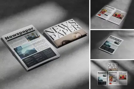 EE - Newspaper Mockup 9EMXM4C