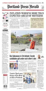 Portland Press Herald - 15 October 2026