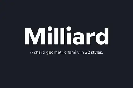 Myfonts - Milliard
