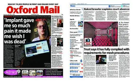 Oxford Mail – September 01, 2018