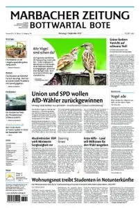Marbacher Zeitung - 03. September 2019