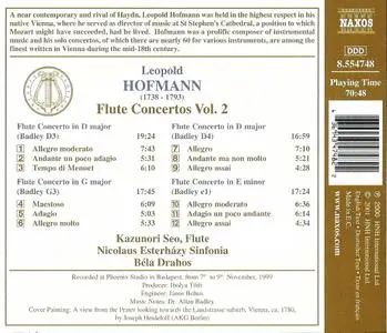 Kazunori Seo - Leopold Hofmann: Flute Concertos, Vol. 2 (2001)