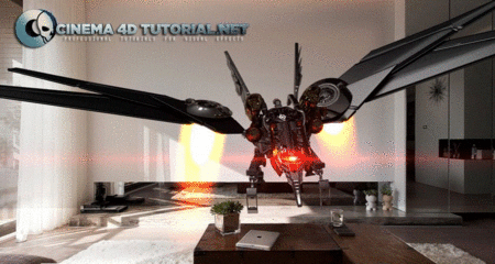 Cinema 4D Tutorial.Net - Transformers Laser Beak