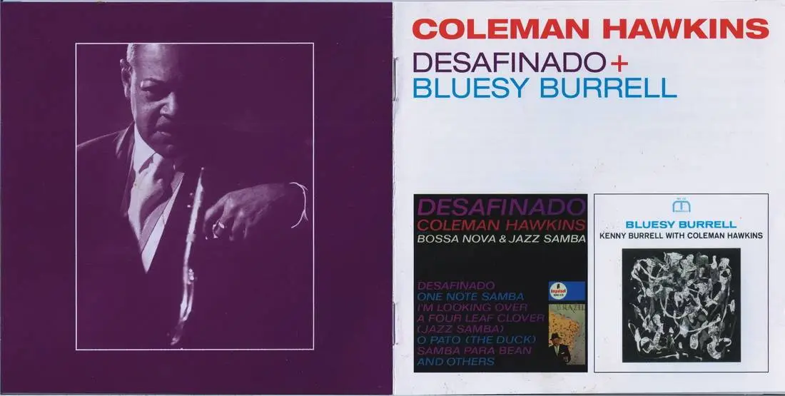 Coleman Hawkins - Desafinado + Bluesy Burrell (2013) {Mater Jazz}