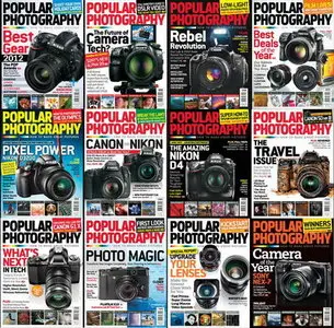 Popular Photography Magazine 2012 Full Collection