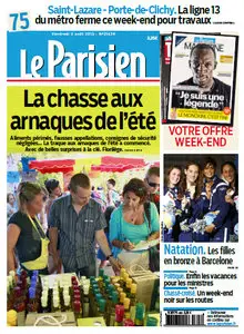 Le Parisien - Vendredi 2 Août  2013
