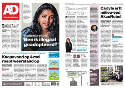 Algemeen Dagblad - Hoeksche Waard – 28 maart 2018