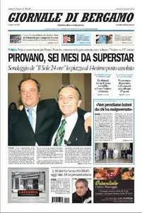 IL GIORNALE DI BERGAMO DEL 12 GENNAIO 2010