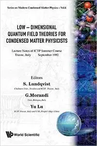 Low-Dimensional Quantum Field Theories for Condensed Matter Physicists