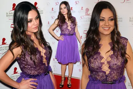 Mila Kunis - St. Jude Children's Research Hospital 50th Anniversary Benefit Gala January 7, 2012