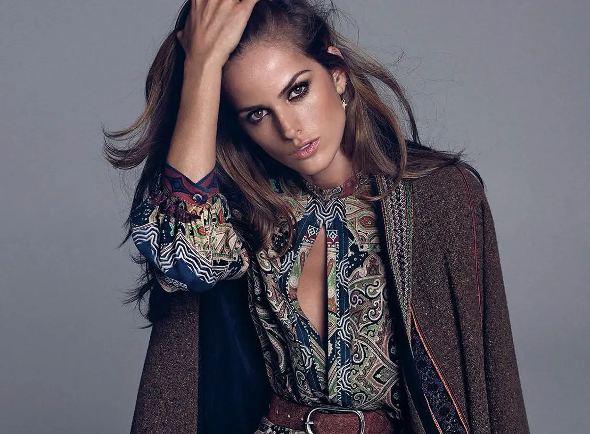 Izabel Goulart by Xavi Gordo for Elle Italia December 2014