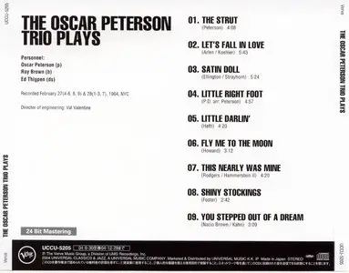 Oscar Peterson - The Oscar Peterson Trio Plays (1964) [Remastered 2004]