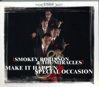 Smokey Robinson & The Miracles - 'Make It Happen' (1967) + 'Special Occasion' (1968) 2 LP on 1 CD, Remastered Reissue 2001