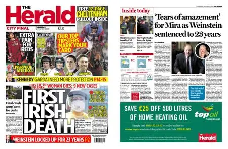 The Herald (Ireland) – March 12, 2020