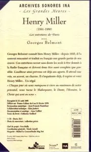 Henry Miller, "Les entretiens de Paris"