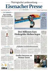 Thüringische Landeszeitung Eisenacher Presse - 13. Februar 2018