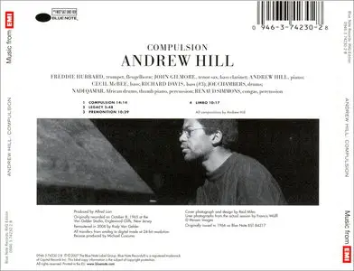 Andrew Hill - Compulsion (1966) [RVG Edition, 2007]