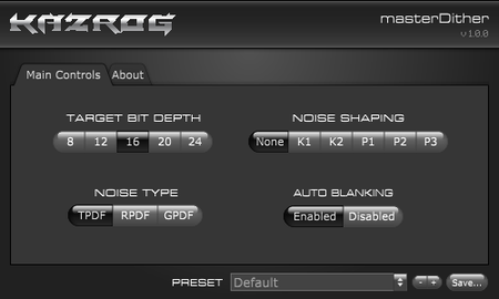 Kazrog MasterDither v1.0.0 WiN / OSX