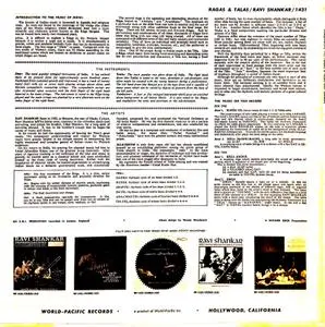Ravi Shankar - Ragas & Talas (1964) [Vinyl Rip 16/44 & mp3-320] Re-up