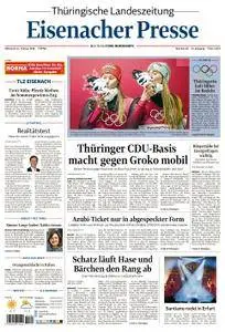Thüringische Landeszeitung Eisenacher Presse - 14. Februar 2018