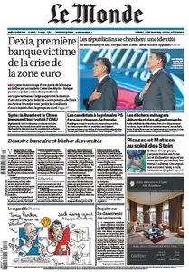 Le Monde du Jeudi 6 Octobre 2011