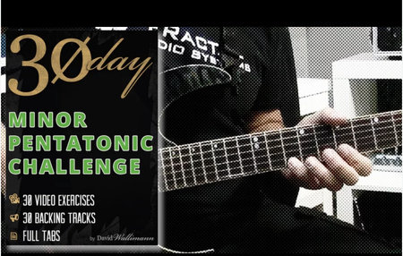 Guitar Playback - 30 Day Pentatonic Challenge with David Wallimann