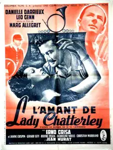 L'amant de lady Chatterley / Lady Chatterley's Lover - by Marc Allégret (1955)