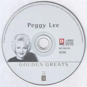 Peggy Lee - Golden Greats (2002) [3CD Box Set]