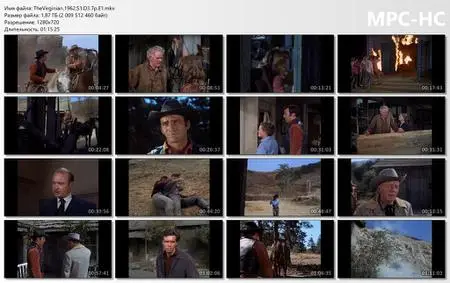 The Virginian (1962-1963) [Season 1, Disc 3]