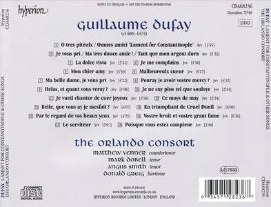 The Orlando Consort - Guillaume Dufay: Lament for Constantinople & other songs (2019)