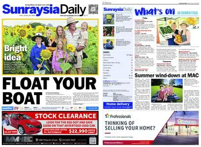 Sunraysia Daily – January 20, 2023