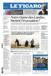 Le Figaro du Samedi 31 Mars et Dimanche 1er Avril 2018