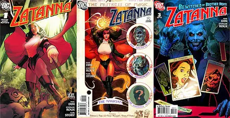 Zatanna #1 to 3 spanish (2010)
