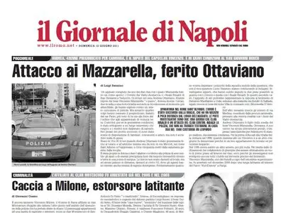 IL GIORNALE DI NAPOLI 12 GIUGNO 2011