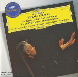 Gundula Janowitz, Herbert von Karajan - Strauss: Vier letzte Lieder, Tod und Verklärung, Metamorphosen (1995)