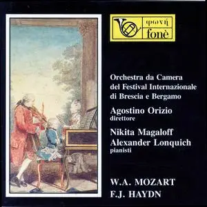 Alexander Lonquich & Nikita Magaloff - Wolfang Amadeus Mozart & Franz Joseph Haydn (Remastered) (1989/2023) [24/48]