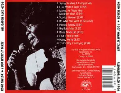 Koko Taylor - Albums Collection 1969-1990 (7CD)