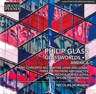 Nicolas Horvath - Philip Glass: Glassworlds (Complete Piano Music), Volume 1-6 (2015-2019) 6 CDs