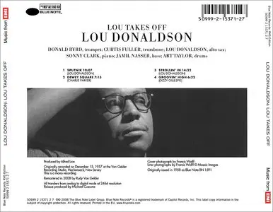 Lou Donaldson - Lou Takes Off (1957) [RVG Edition, 2008] Repost