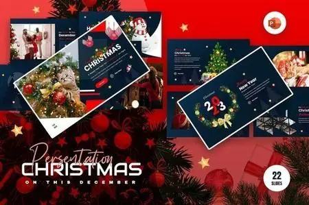 Marry Christmass PowerPoint Presentation Template