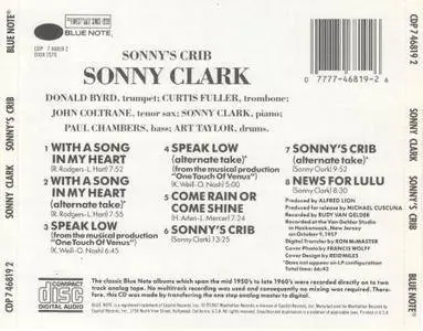 Sonny Clark - Sonny's Crib (1957/1987) (Repost)